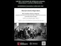 Conferencia inaugural impartida por el Prof. Dr. Antonio Remiro Brotóns (octubre de 2021)