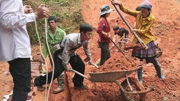 San Đất Đào Móng Xây Bếp Nhà Anh Sinh |Cói Lalin