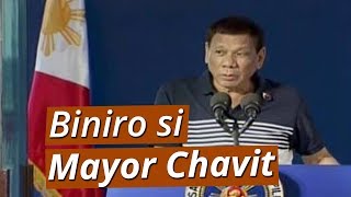 Duterte pokes fun at Chavit for dozing off beside Catriona | UB 