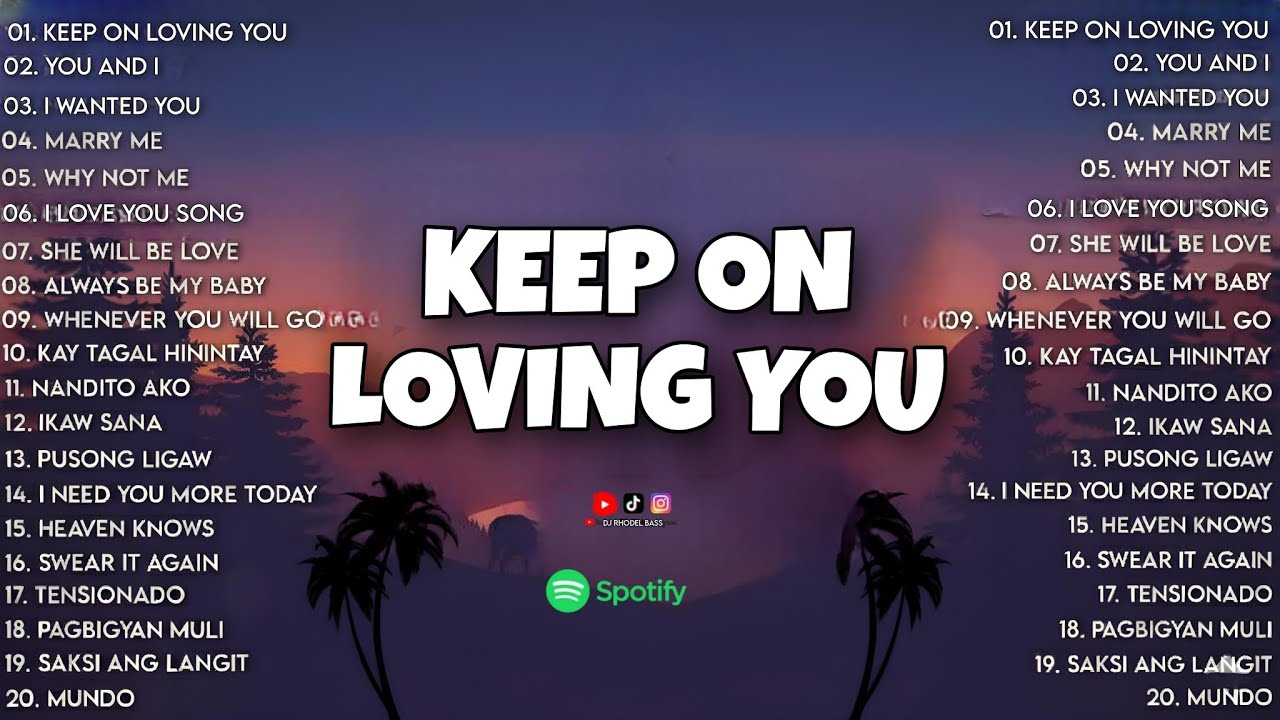 🔥BEST OF KEEP ON LOVING YOU X I NEED YOU X WHY NOT ME X MORE TIKTOK VIRAL FULL BASS REMIX/DJ RHODEL🔥
