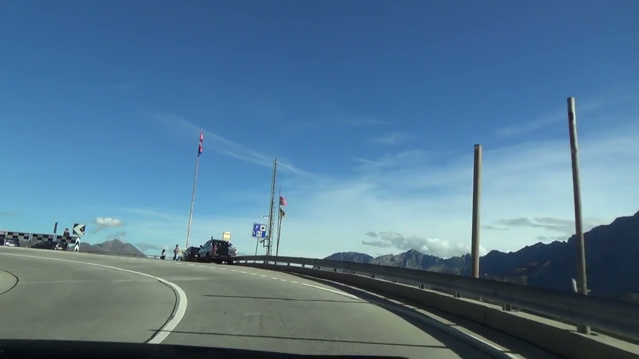 Fahrt von Airolo über den Gotthardpass nach  Göschenen / Video Nr. 89