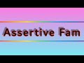 Assertive Fam - Nkosi sikelel i