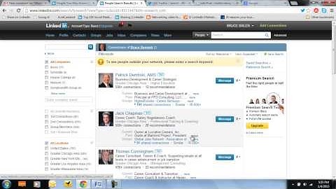 How to advance Search Your LinkedIn Connections Connections