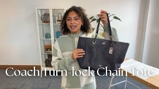 バッグ COACH Turnlock Tweed tote bag handbag mqdefault.jpg