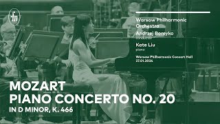 Mozart – Piano Concerto in D minor, K 466 (Warsaw Philharmonic Orchestra, Andrzej Boreyko, Kate Liu)