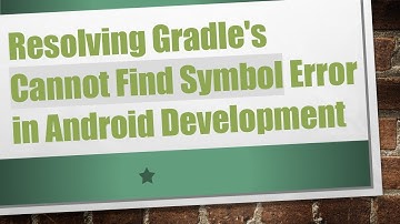 Resolving Gradle