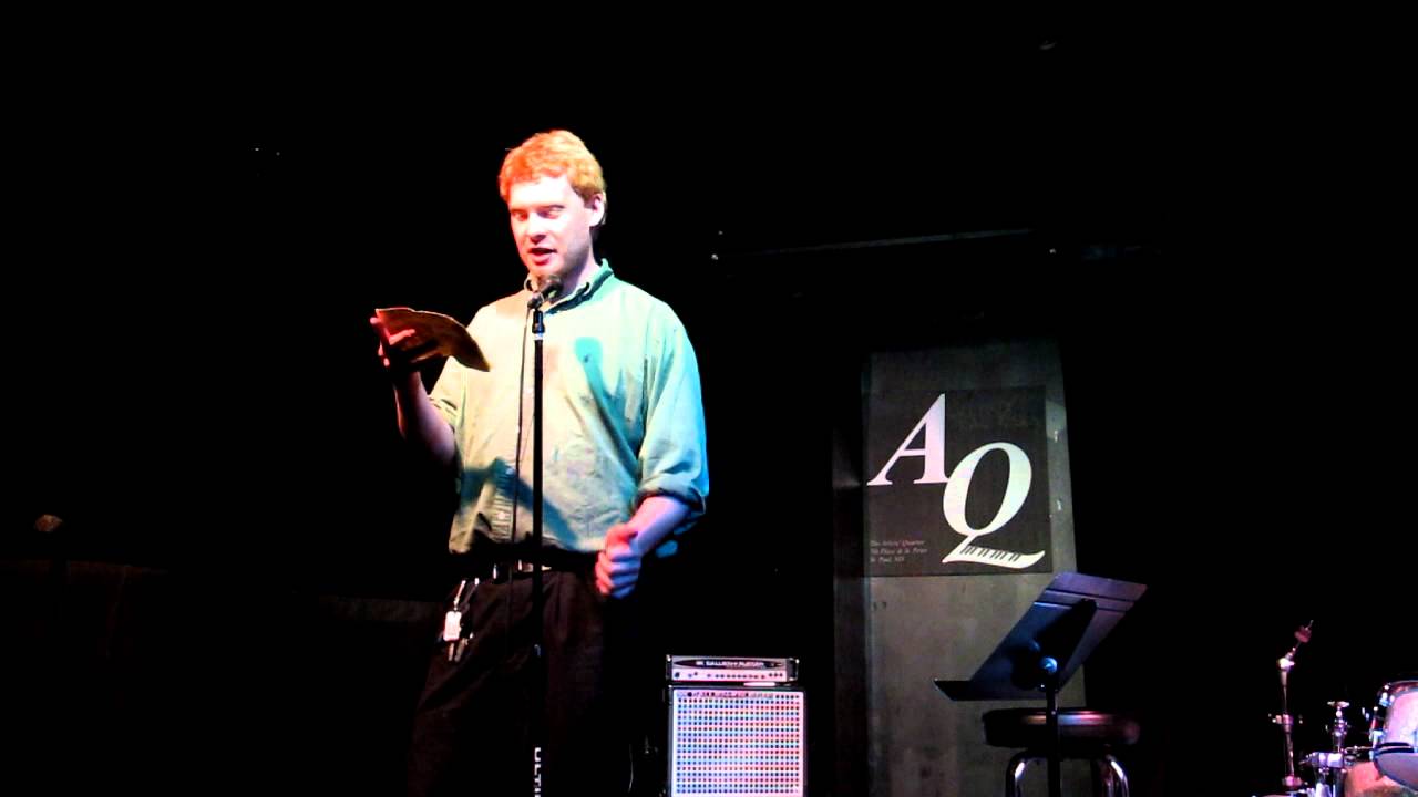 Eric Warner reading "I'm a New Hippy" at AQ, Apr 30, 2012