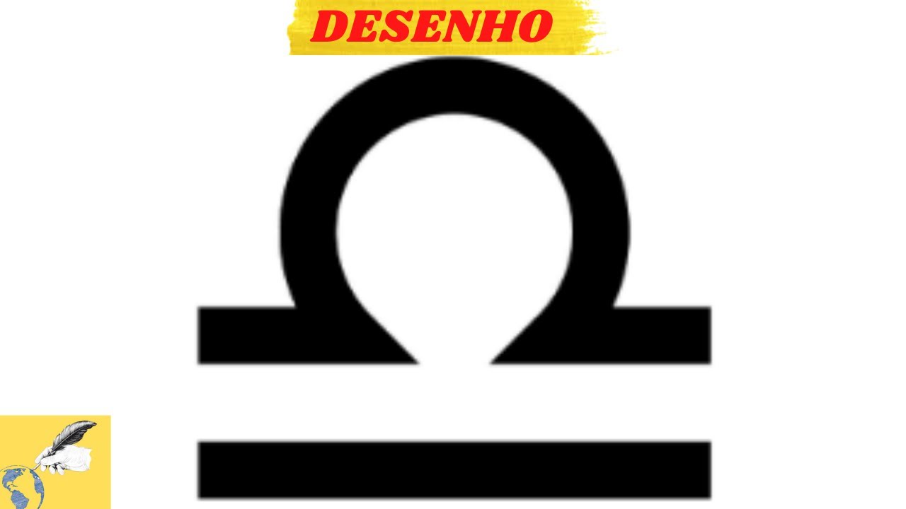 [COMO DESENHAR] O SIMBOLO DE LIBRA DE FORMA SIMPLES E FACIL (PASSO A ...