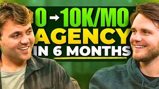 He Went From 0-$10K/month in 6 Months with a HIGHLEVEL Agency (Beginner Outreach Strategy)