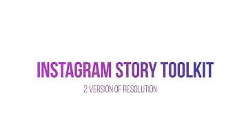 Instagram Story Toolkit After Effects Templates
