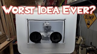 Is this Vapor Honing box ingenious, or the worst idea ever?? Honda ATC Bead Blast Cabinet Conversion