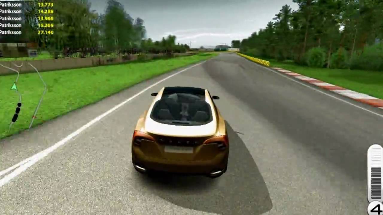 VOLVO RACING GAME S60 Concept on Chayka track gameplay 6 (HD) YouTube