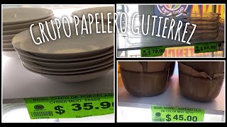 Recorrido Grupo Papelero Gutiérrez |Productos  para el hogar ♥♥