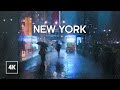8 Hours of RAIN WALKs in NEW YORK CITY