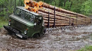 Amazing Logging Truck Operators On The Worlds Most Dangerous Roads...
