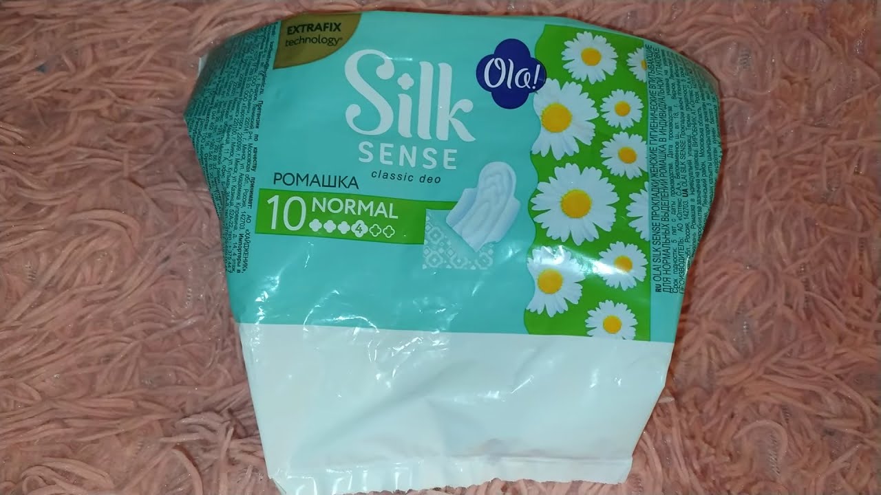 OLA! Silk Sense Classic Deo РОМАШКА (26.04.22)! ТРЕШ-ПРОКЛАДКИ (выпуск 1)!!!