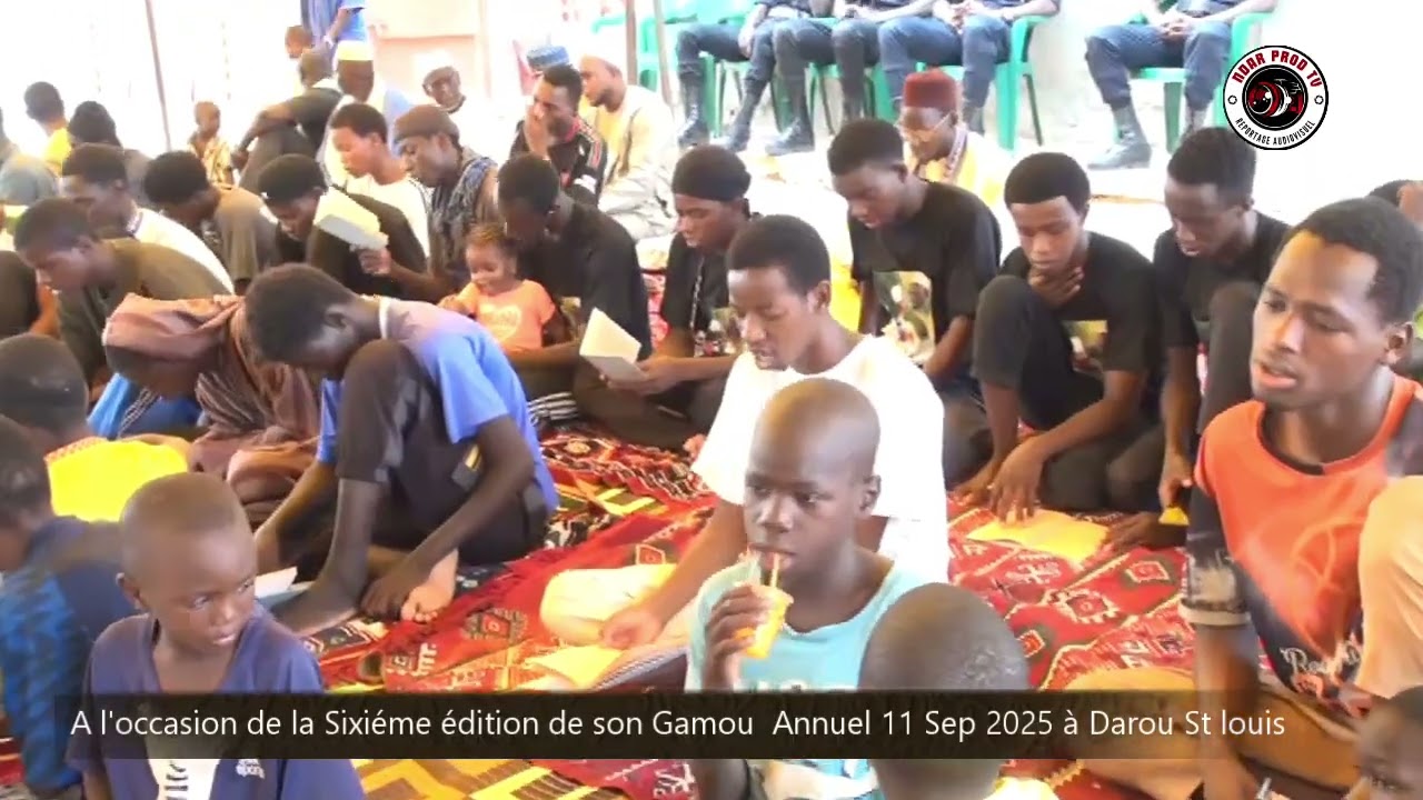 A l'occasion de la sixième edition de son gamou annuel 11 septembre 2025 n1