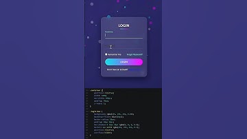 Futuristic Cyber Login #coding #uidesignlearning #html #css #javascript