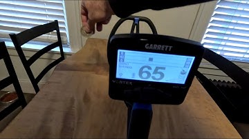 GARRETT VORTEX VS NOKTA LEGEND - SILVER IDS