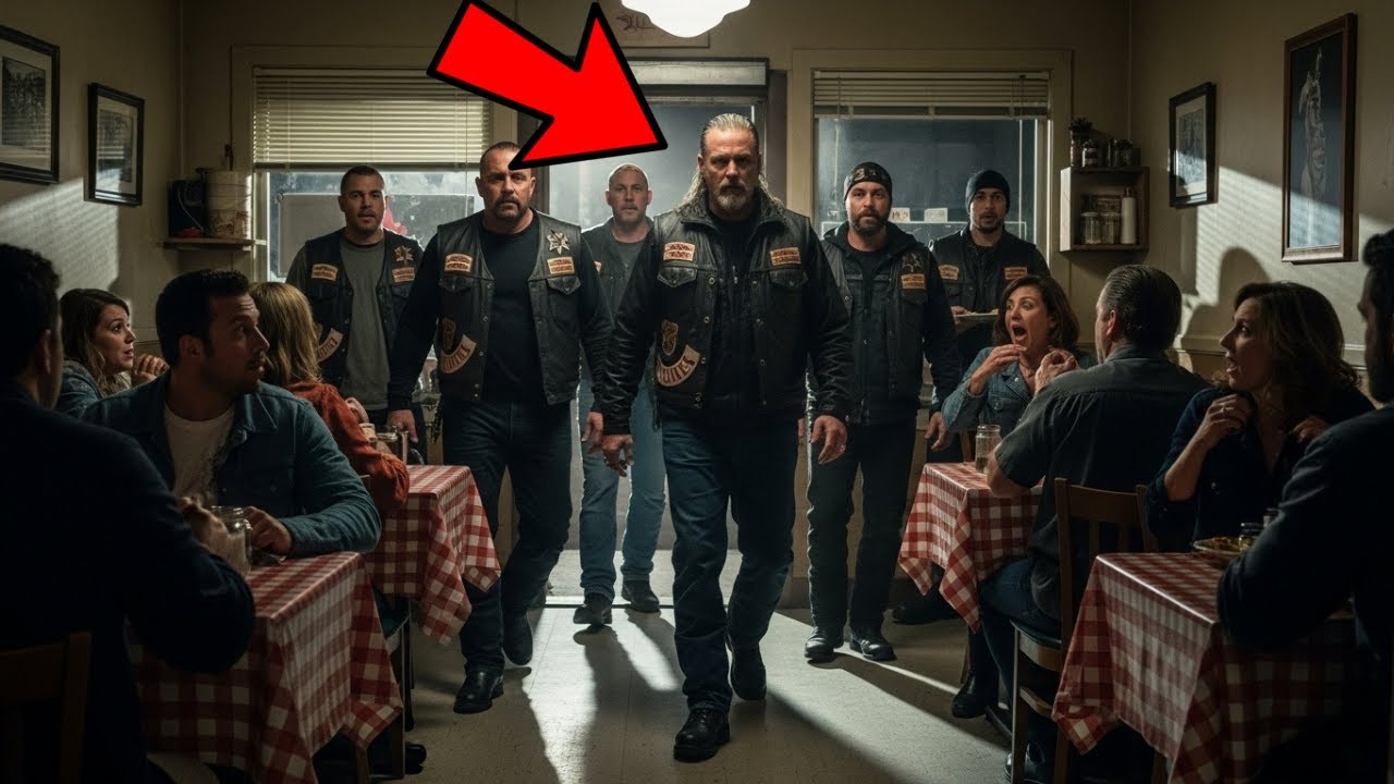 Six Hell's Angels Entrent Dans Restaurant — Vieille Dame Révèle Un Secret Choquant !