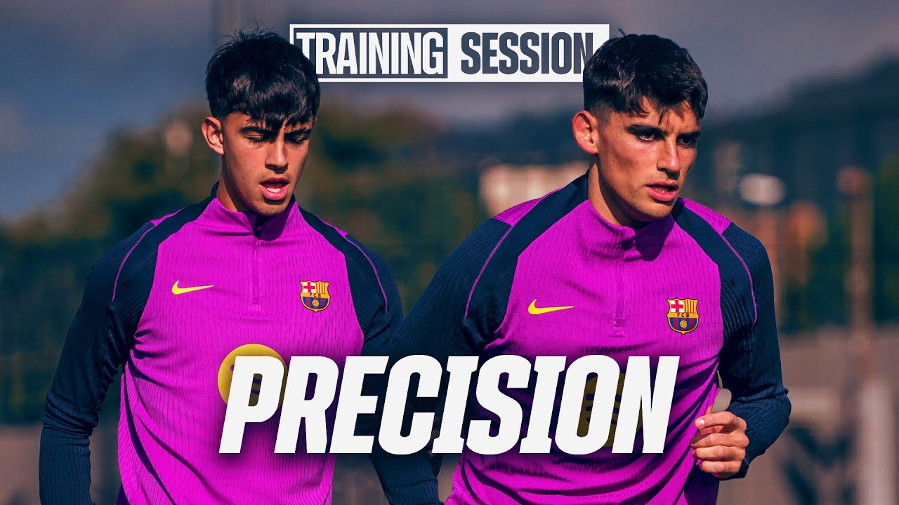 THE FINE DETAILS: FINESSE Drill with BERNAL & GERARD MARTÍN | FC Barcelona Training 🔵🔴