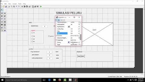 CARA MEMBUAT SIMULASI PELURU MENGGUNAKAN APLIKASI MATLAB