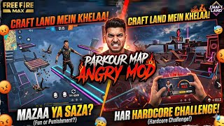 I PLAYED PARKOUR GAME IN FREE FIRE MAX #craftland #map #asgaming #freefiremax #freefirebrasil #cr7 A