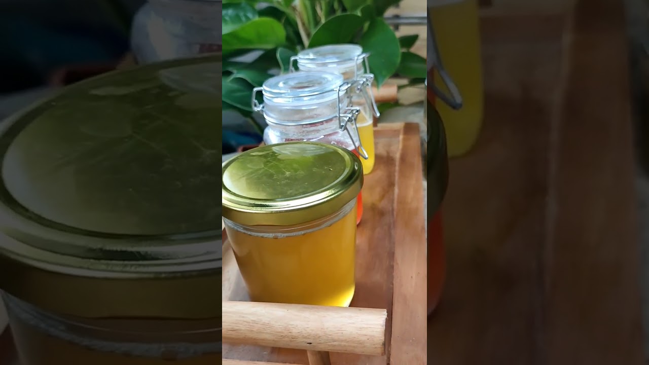 Super Antioksidan Obat Batuk Alami Fermentasi Madu Jahe Lemon
