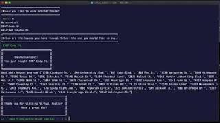 HomeSuite: A Virtual Realtor CLI Application