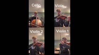 Russian music box 4 parts #orchestra #band #violin #strings #cello #edit #bass #viola