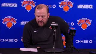New York Knicks coach Tom Thibodeau ‘Sick and tired’ of non-calls #nba #knicks