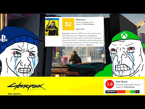 Видео: На Cyberpunk 2077 Xbox One X спрятано секретное сообщение
