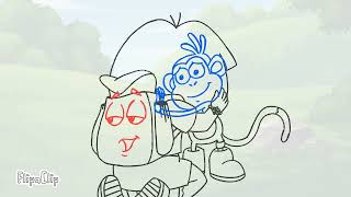 Boots Is Saying Thanks To Backpack Pencil Animation Test