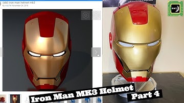 How to Make an Iron Man MK3 3D Print Helmet Cosplay (Part 4) | Berto Made it!