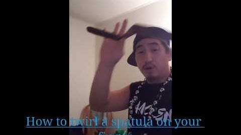 #BAMCREW TEPPANYAKI SPATULA SPIN TUTORIAL