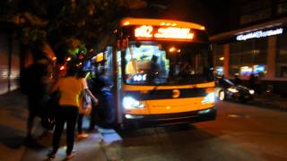 Sound recording of XD40 7101 on a Spring Creek Towers-bound B82 bus via Flatlands Avenue