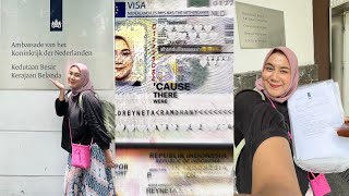 PENGALAMAN URUS VISA BELANDA🇳🇱: 2 HARI LANGSUNG JADI! ❤️