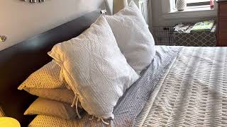 A Crate and Barrel Bed That Doesn't Squeak or Leave You Achy