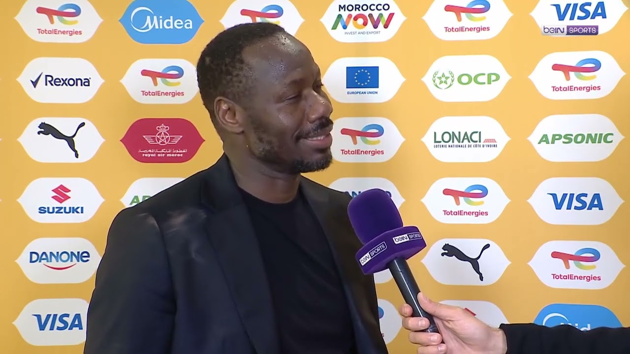 Pape Thiaw après le match 