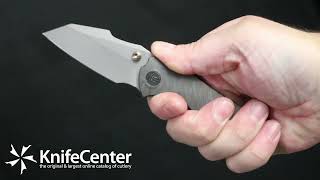 We Knife Company Gavko High-Fin Folding Knife