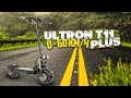 Электросамокат Ultron T11 plus, замер разгона 0-60 км\ч по Dragy