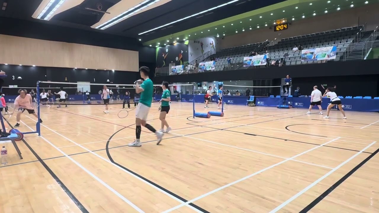 2025-2026 屯門體育節羽毛球比賽 混合雙打公開組 吳澤銘、梁嘉敏 16強