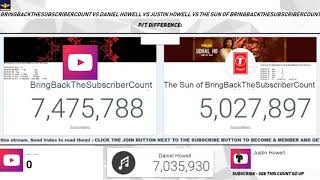 Bringbackthesubscribercount Vs Daniel Howell Vs Justin Howell Vs The Sun Of Bbtsc Ultimate Battle