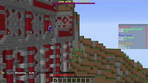 Minecraft: Hacker in Capture The Flag