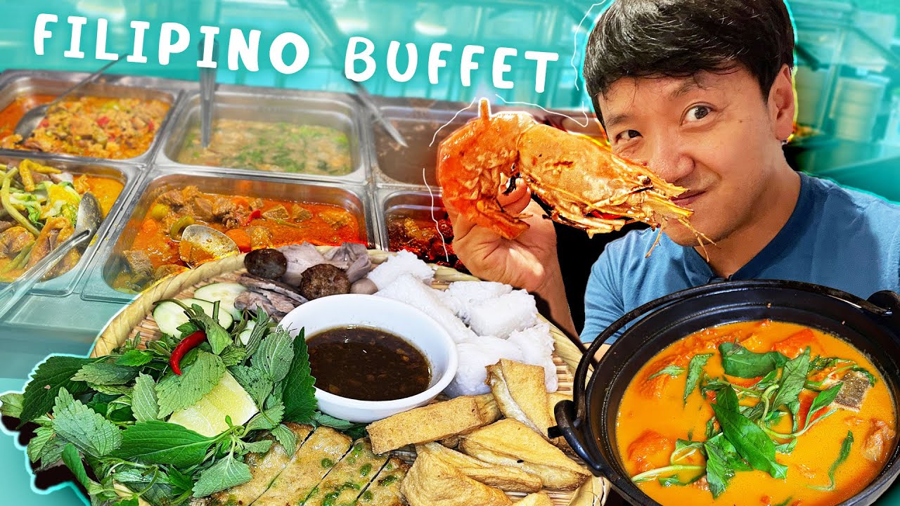 All You Can Eat FILIPINO BUFFET & Vietnamese SEAFOOD in HOUSTON  TEXAS | Strictly Dumpling