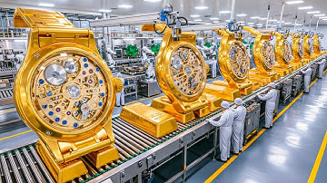 Inside a Swiss Watch Factory: From Precision Parts to Luxury Timepieces (Full Process)