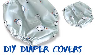 DIY DIAPER COVERS | CARA MEMBUAT CELANA DALAM BAYI | FOR NEWBORN