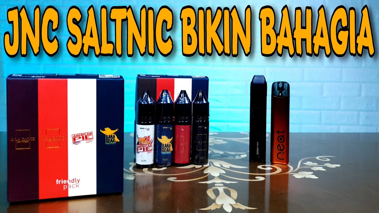 REVIEW LIQUID JNC FRIENDLY PACK SALTNIC EDITION 4 VARIAN BY JUICENATION