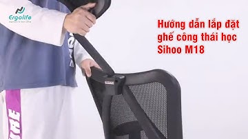 Hướng dẫn lắp đặt ghế công thái học Sihoo M18 | Ergolife