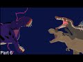 Omega 09 Lv 40 Vs Rexy And Spinosaurus Part 6 Animations 